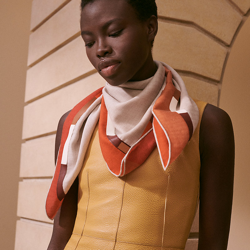 HERMES エルメス　ウールカシミヤスカート　2H2305D6 HERMES エルメス ウールカシミヤスカート 2H2305D6 - メルカリ